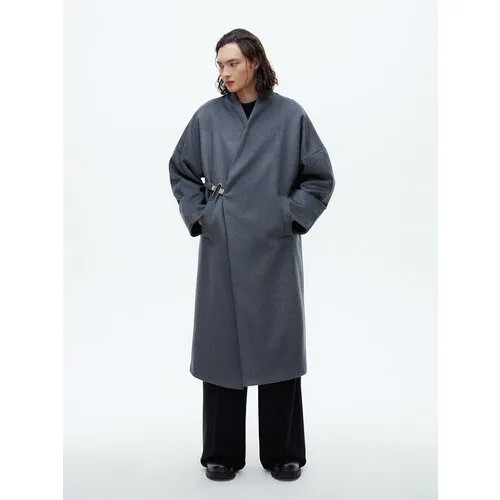 Пальто HUMANIST, размер S/M, серый