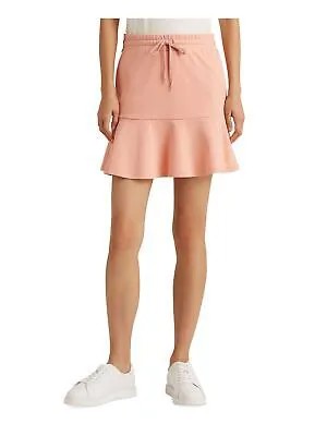 LAUREN RALPH LAUREN Женская розовая короткая юбка-трапеция Petites PM/M