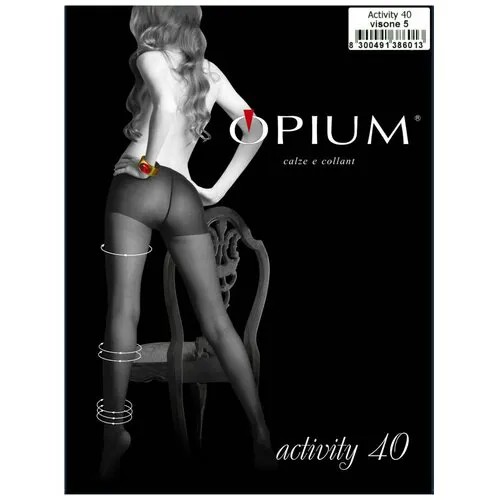 Колготки  Opium Activity, 40 den, размер 3, черный