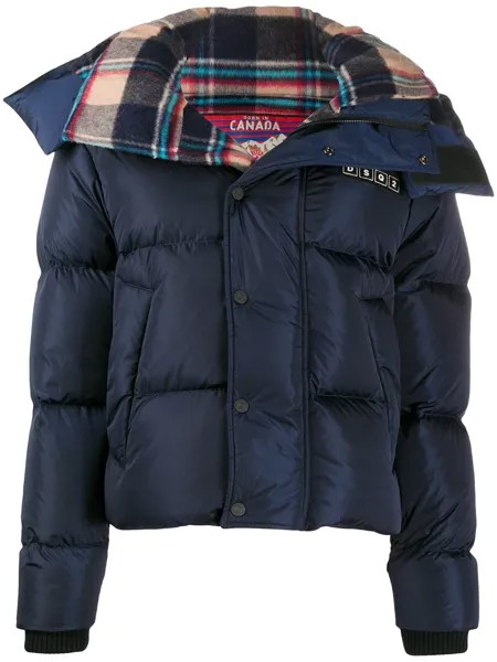 Dsquared2 пуховик с капюшоном