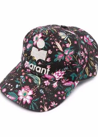 Isabel Marant бейсбольная кепка с цветочным принтом