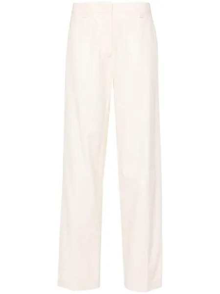 Miu Miu прямые брюки, нейтральный цвет