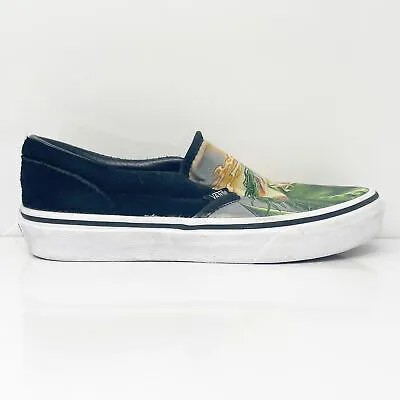 Vans Boys Off The Wall 721454 Черные повседневные кроссовки, размер 1