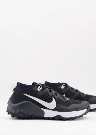 Черные кроссовки для бега по пересеченной местности Nike Running Wildhorse 7-Черный