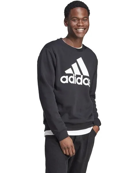 Толстовка adidas Essentials Fleece Big Logo, черный