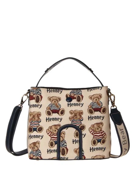 Сумка кросс-боди женская Henney Bear 10357-24hb бежевый