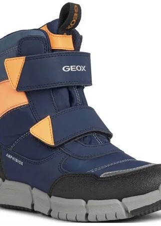 Высокие ботинки на липучке Geox J169XC_0FU50 Синий 28