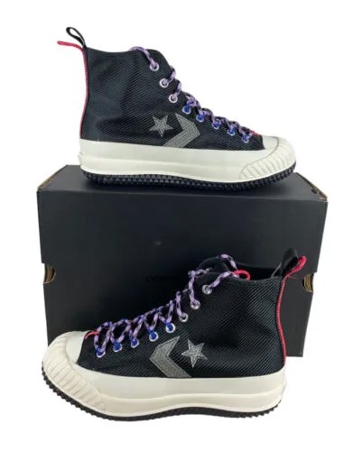 НОВЫЕ мужские ботинки Converse Bosey MC Hi, черные, серые, красные, размер 9,5 169527C