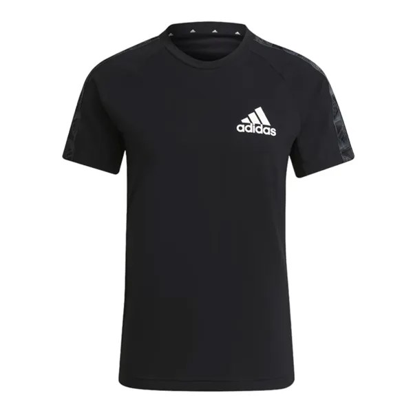 Футболка Adidas Aeroready Designed To Move Sport Motion Logo, черный