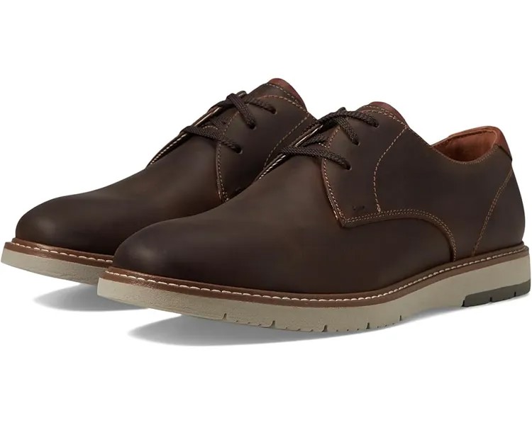 Оксфорды Florsheim Vibe Plain Toe Oxford, цвет Brown Crazy Horse
