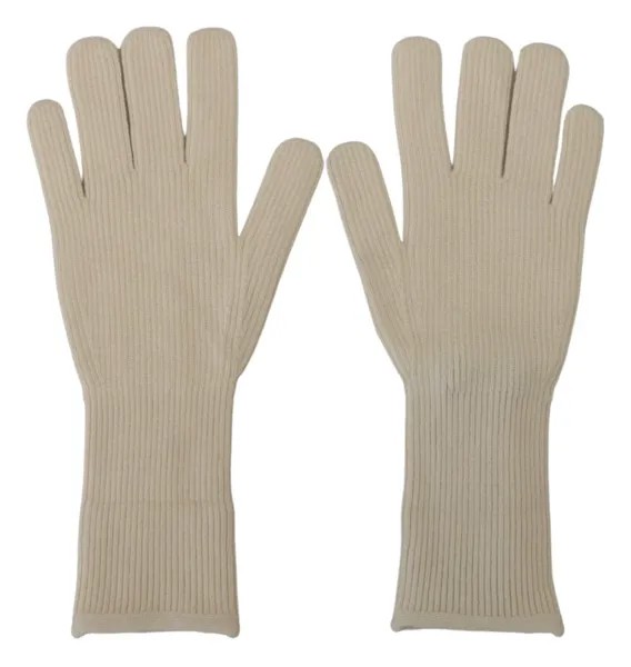 DOLCE - GABBANA Перчатки мужские белые кашемировые вязаные варежки для рук s. 9 / м 300 долларов США