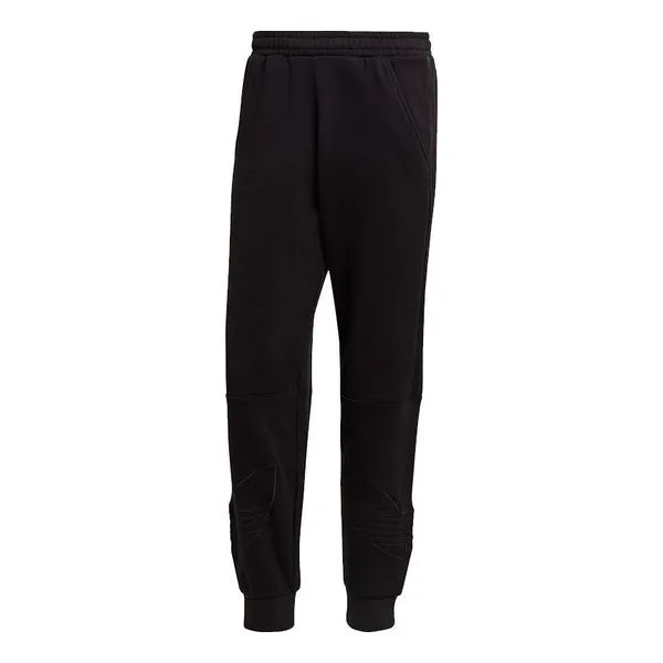 Спортивные штаны Men's adidas originals Tricolor Sweatp Large Pattern Sports Pants/Trousers/Joggers Black, черный