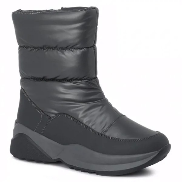 Дутики женские Tendance ZF1226-7-3 серые 36 EU