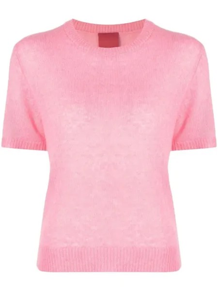 Cashmere In Love топ Sidley тонкой вязки, розовый