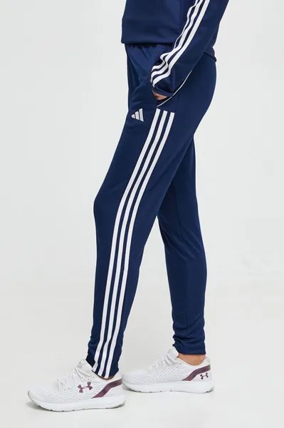 Тренировочные брюки Tiro 23 League adidas Performance, темно-синий