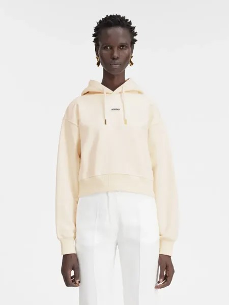 Толстовка с логотипом Grgrain Le Gr Grain Jacquemus, светло-бежевый
