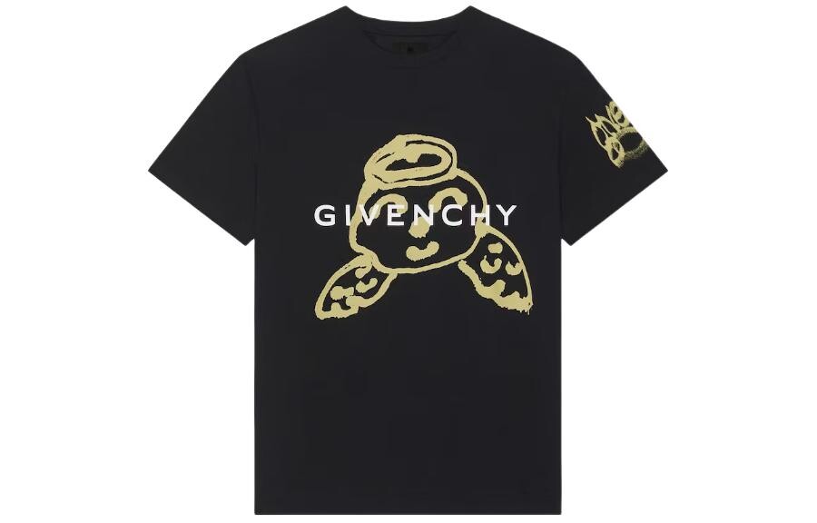 Футболка мужская черная Givenchy, черный