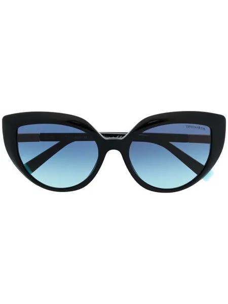 Tiffany & Co Eyewear солнцезащитные очки в оправе 'кошачий глаз'