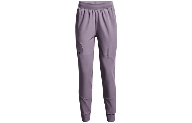 Трикотажные спортивные штаны женские фиолетовые Under Armour