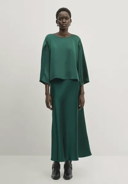 Блузка STUDIO Massimo Dutti, цвет green