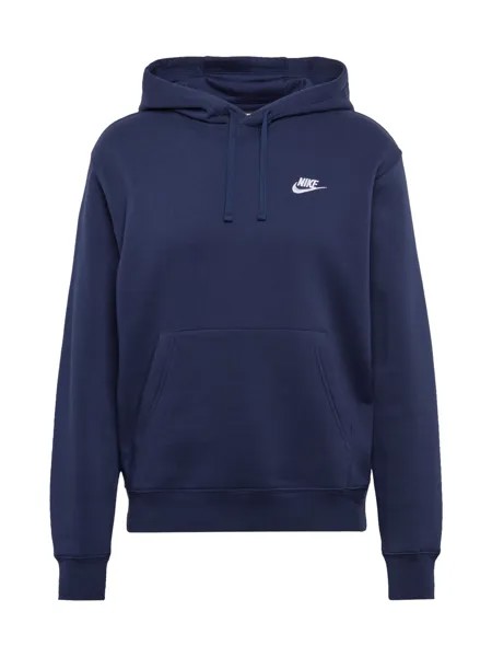 Спортивная толстовка стандартного кроя Nike Sportswear Club Fleece, темно-синий