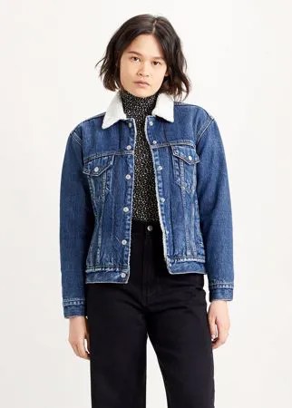 Ex-Boyfriend Sherpa Trucker Jacket