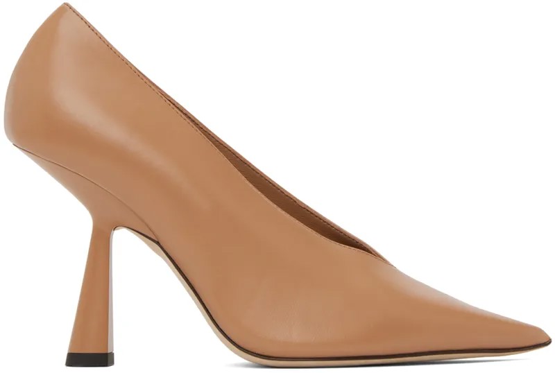 Бежевые туфли на каблуках Maryanne 100 Jimmy Choo