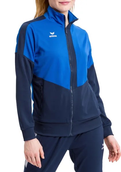 Спортивная куртка erima Squad Worker Jacke, цвет new royal/new navy
