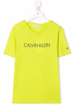 Calvin Klein Kids футболка с логотипом