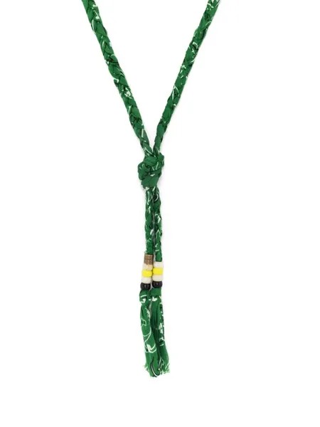 Alanui woven tassel rope necklace