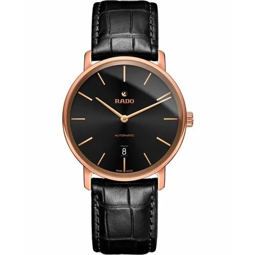 Наручные часы RADO, черный, золотой
