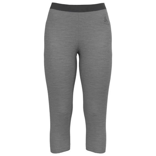 Брюки Odlo Merino 200 Baselayer 3/4, серый