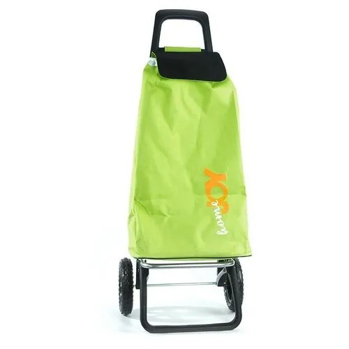 Сумка-тележка Joy Home, 51 л, 38х92х38 см, черный, желтый