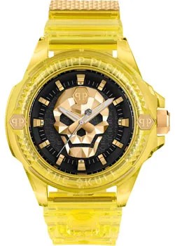 Fashion наручные  мужские часы Philipp Plein PWWAA0123. Коллекция The Skull Synthetic