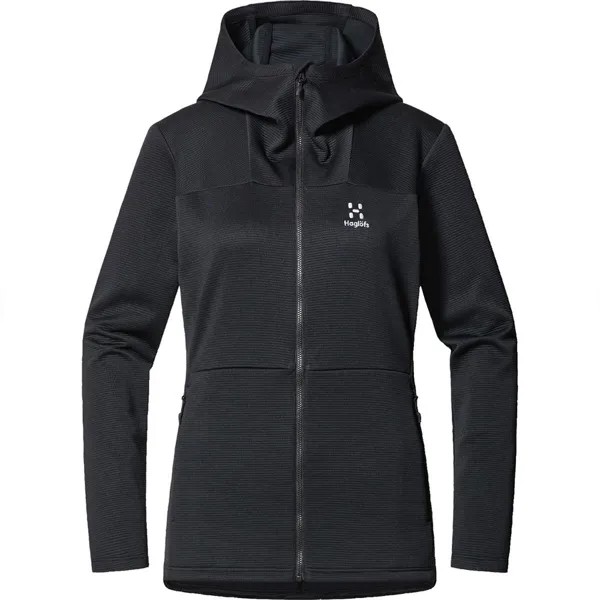 Толстовка Haglöfs Willow Mid Full Zip, черный