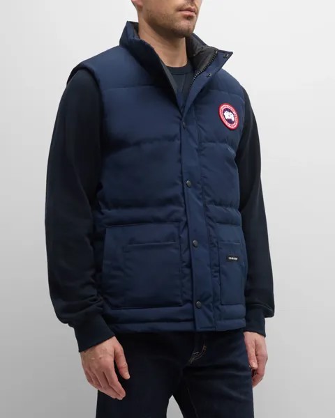 Мужской пуховик для фристайла Canada Goose, цвет Atlantic Navy
