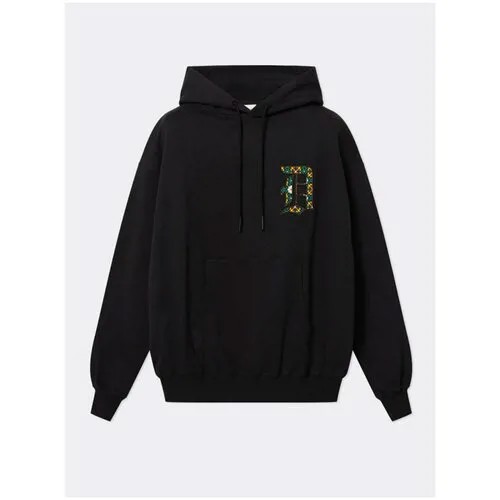 Худи Le Hoodie D drole de monsieur ( m / черный / b-ho125-co001-bl )