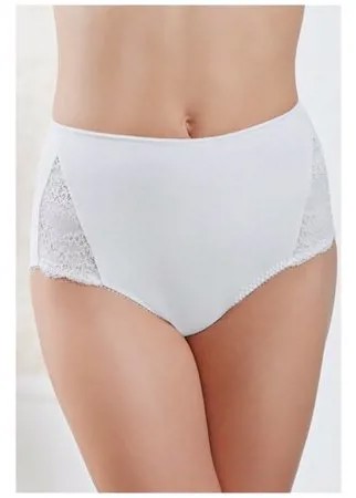 Dimanche lingerie Трусы слип-утяжка высокой посадки, размер 5, белый