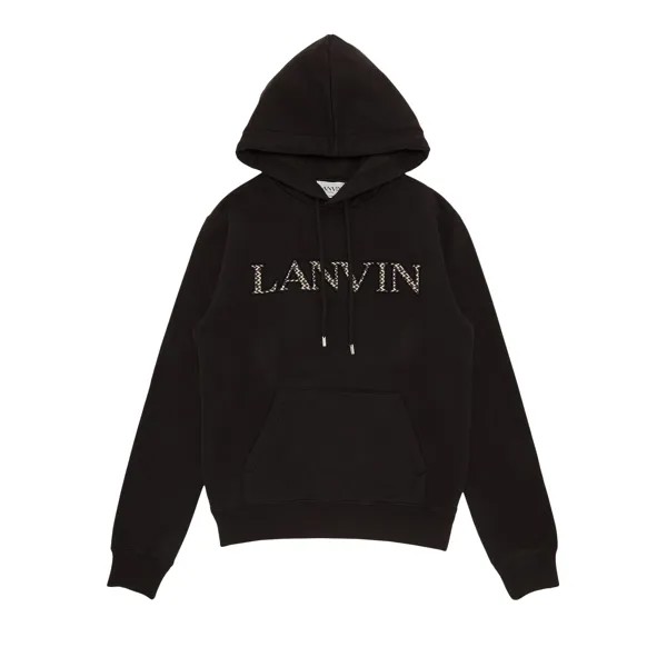 Худи Lanvin Curb Embed, цвет Ebony