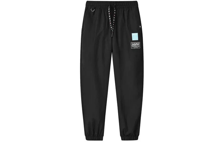 Женские трикотажные спортивные штаны FILA, цвет Black