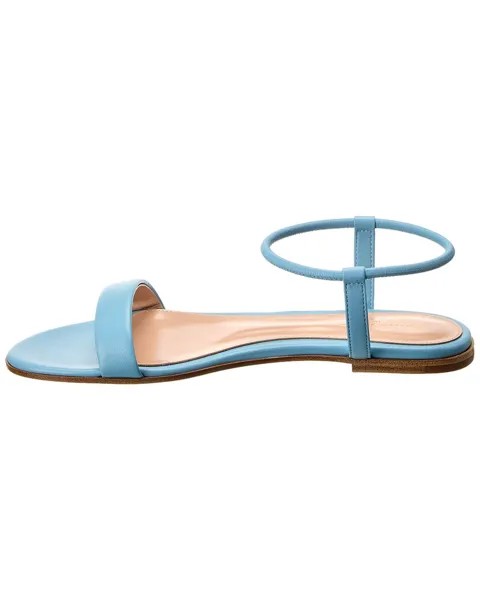 Кожаные сандалии Gianvito Rossi Jaime, синий