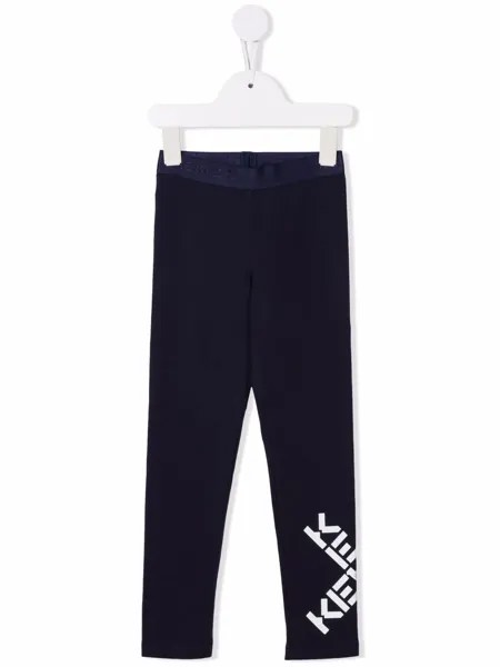 Kenzo Kids легинсы с логотипом