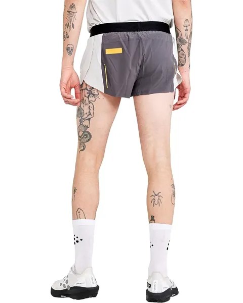 Шорты Craft Pro Hypervent Split Shorts, цвет Granite/Ash