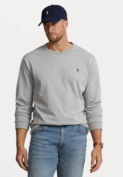Футболка с длинными рукавами LONG SLEEVE Polo Ralph Lauren Big & Tall, Andover Heather