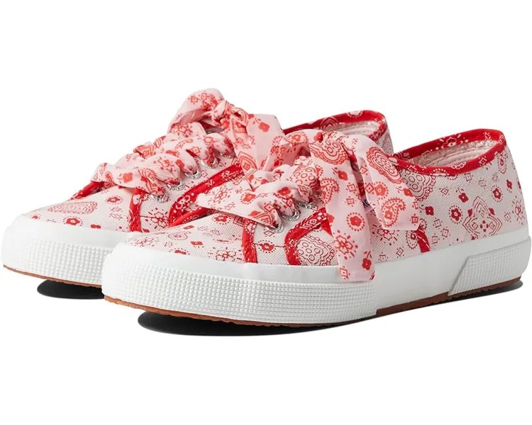 Кроссовки Superga 2750 - Bandana Mix, розовый/красный