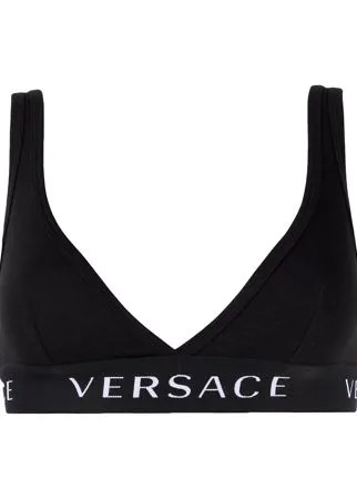 Versace бюстгальтер с логотипом