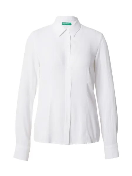 Блузка United Colors Of Benetton, белый