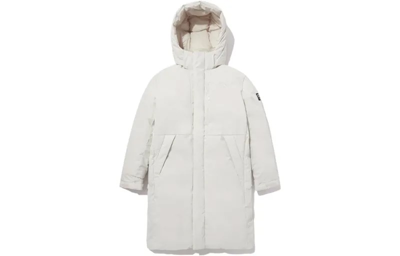 Пуховик мужской белый The North Face, белый