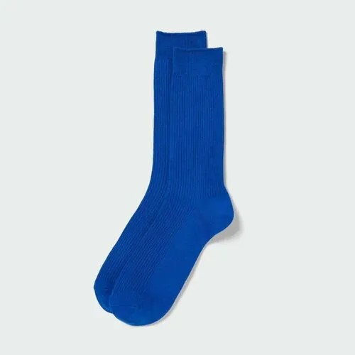 Носки Uniqlo, размер 24, синий