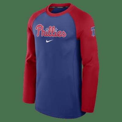 Лонгслив Nike Philadelphia Phillies Authentic Collection Game Time, цвет Royal